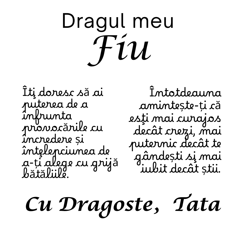 Cadou Pentru Fiul meu - Lantisor Cuban Link