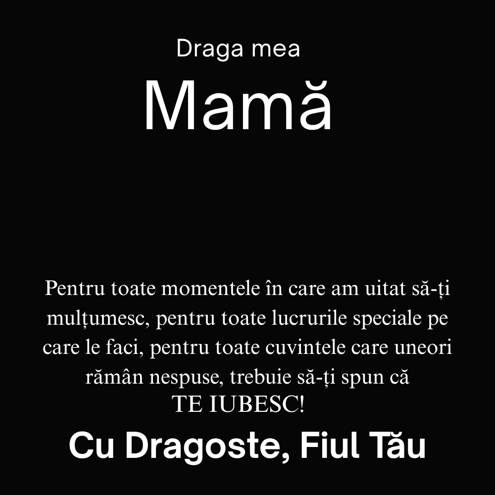 Cadou pentru Mama mea draga  - Colier Inimi Pereche