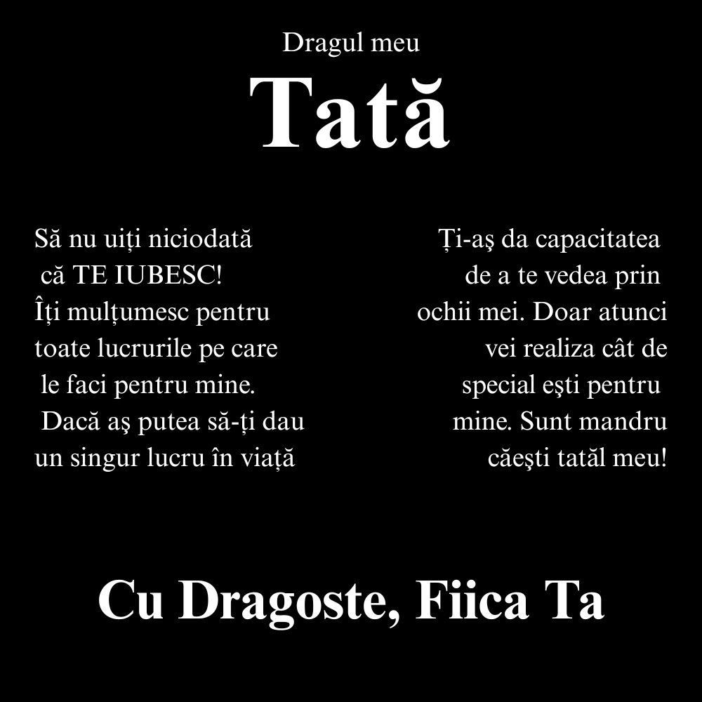 Cadou pentru dragul meu  tata - Lantisor Cuban