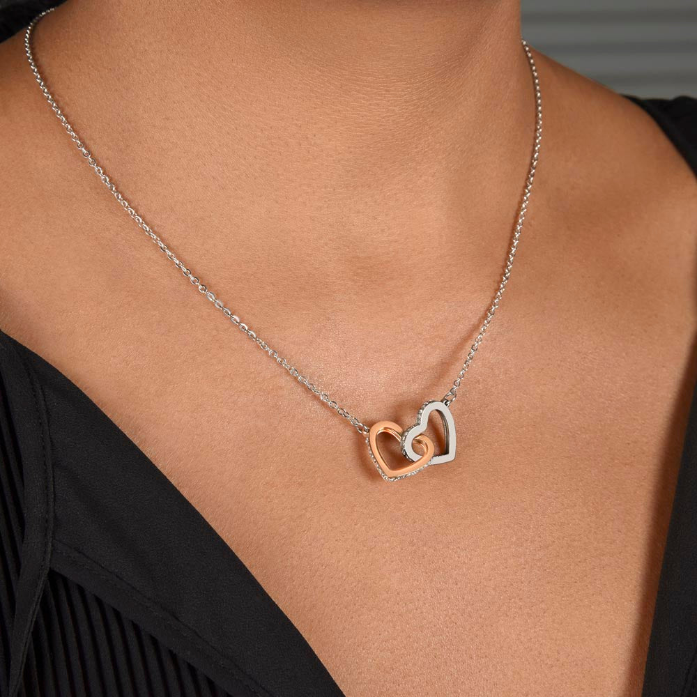 Eternal Rose Jewelry – with Silver Chain engraved with "I love you" and love message card