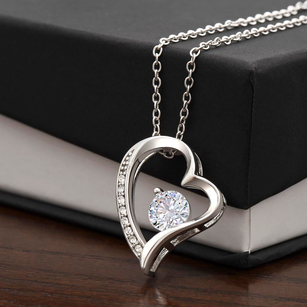 For My Dear Mother-in-Law - Heart Necklace