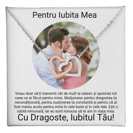 Personalized Silver Necklace with Photo and Unique Message