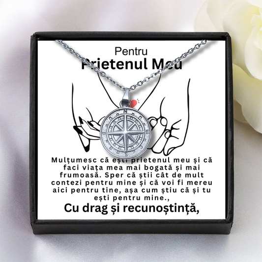 Barátomnak - Iránytű Nyaklánc