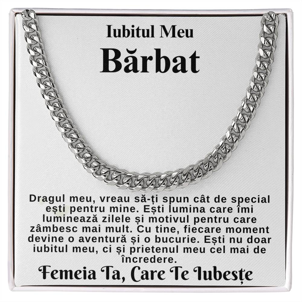 Iubitul Meu Bărbat- Lantisor Cuban Lover