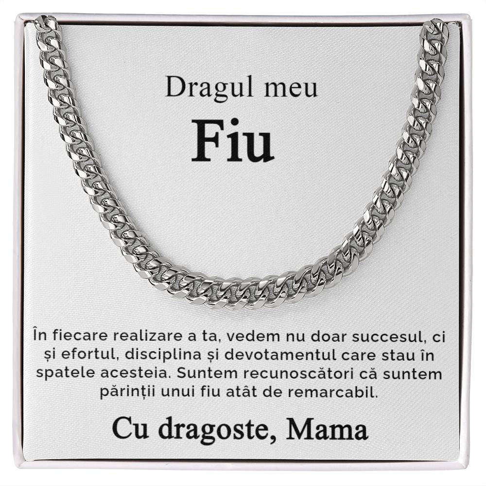 From mother to son - Cuban Link Necklace