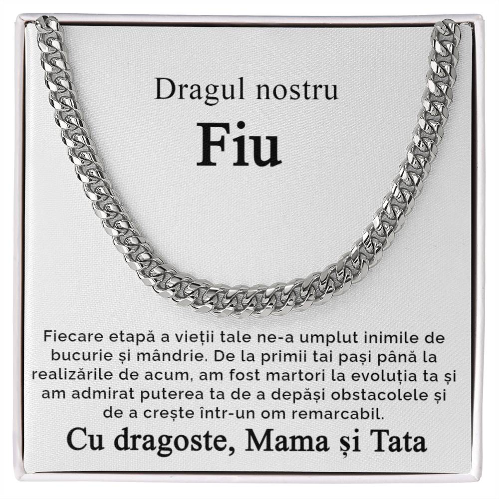 Our dear son - Cuban Link Necklace