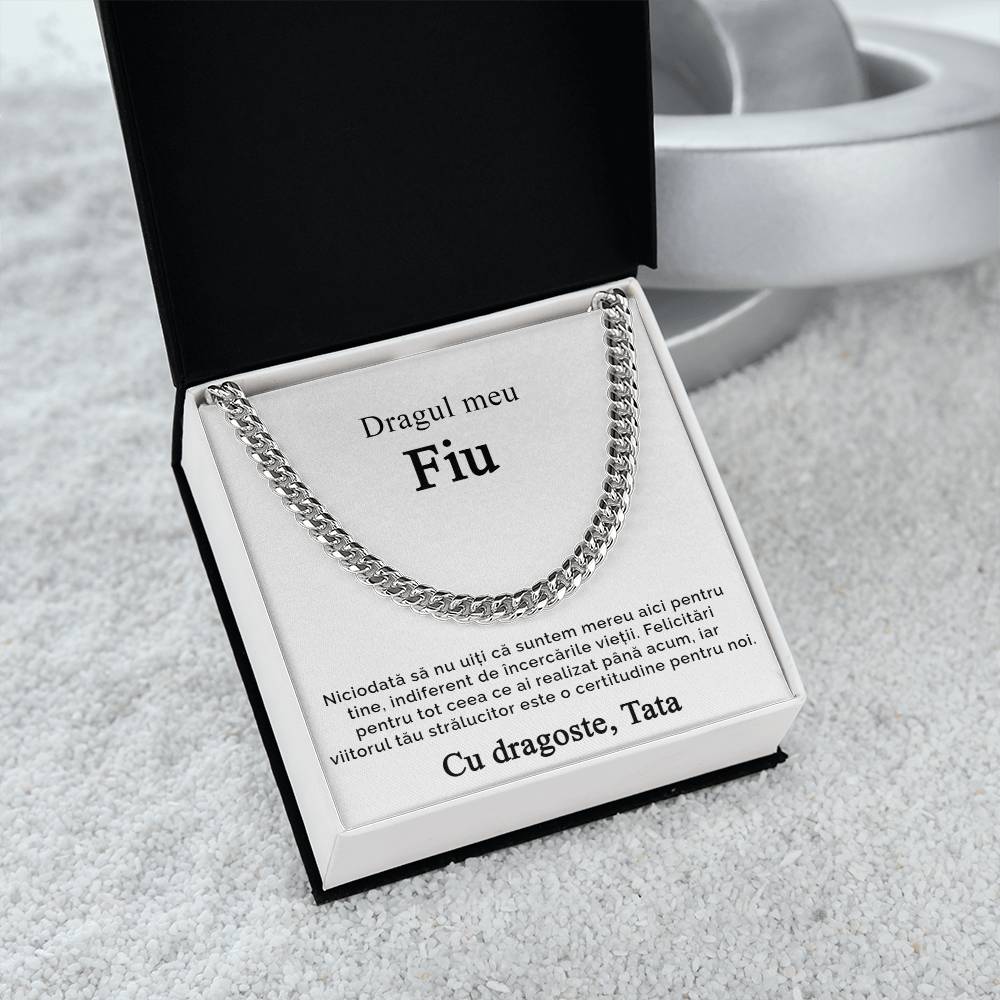 From father to son - Cuban Link Chain