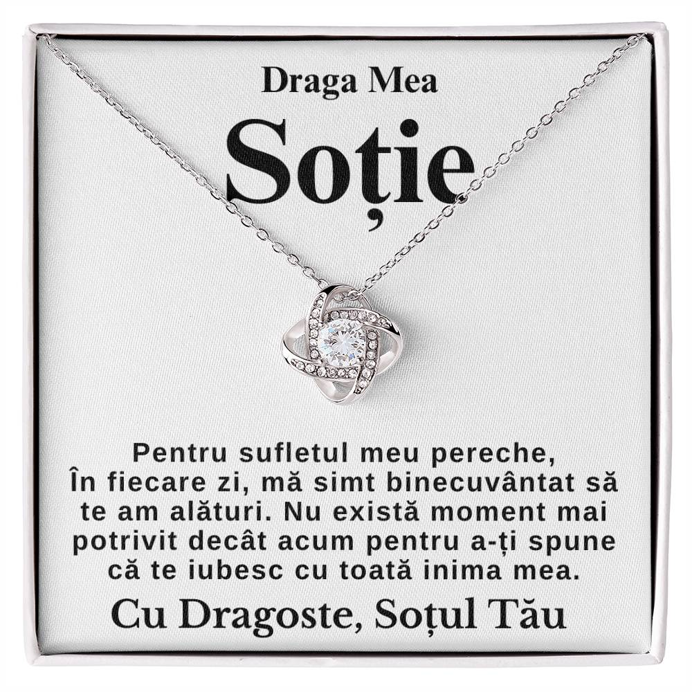 My Dear Wife - Love Knot Forever Necklace