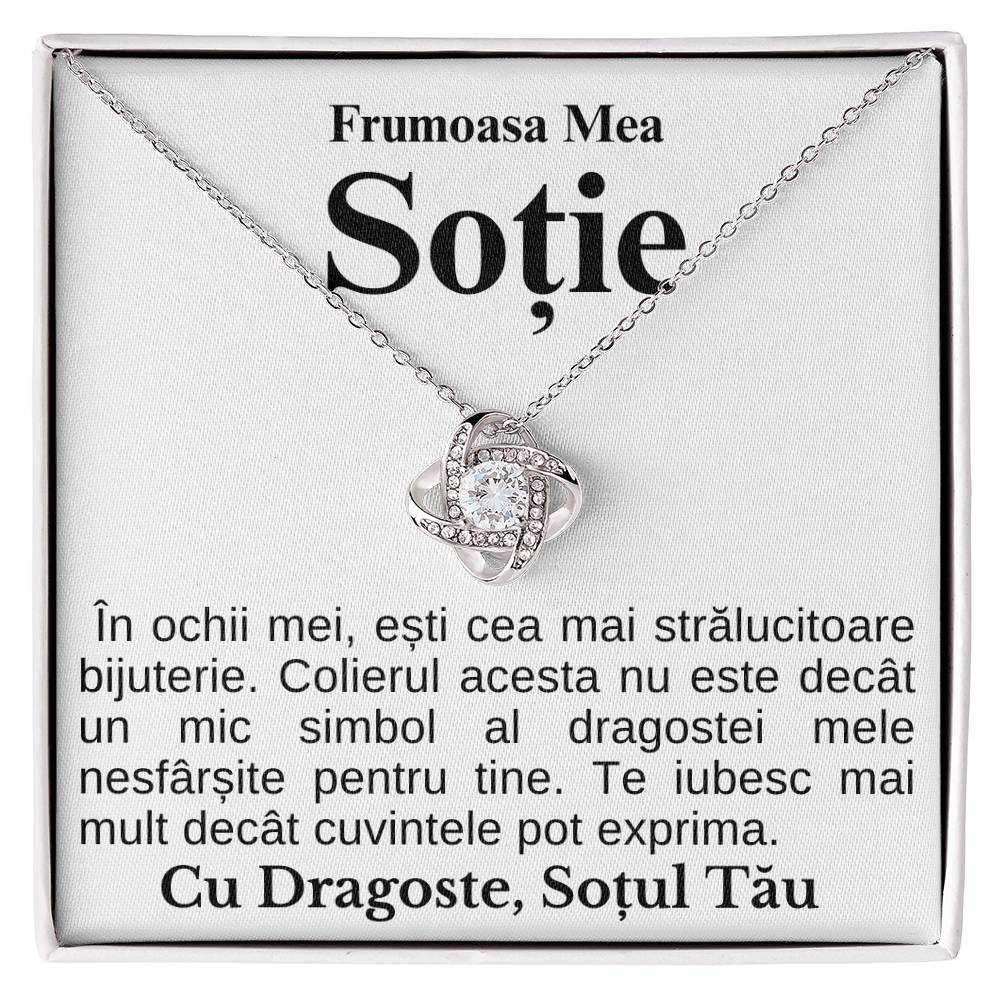 My Beautiful Wife - Love Knot Forever Necklace