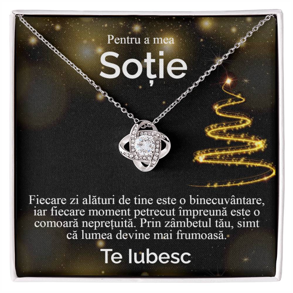 For my wife. Love Knot Necklace