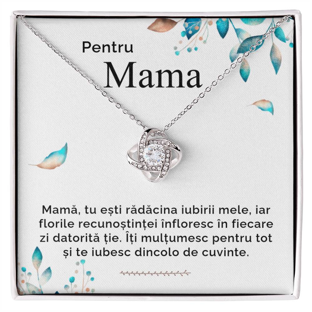 Pentru mama - Colier Love Knot
