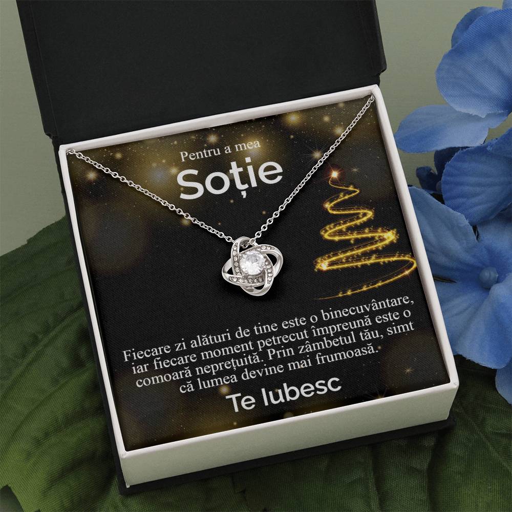 For my wife. Love Knot Necklace