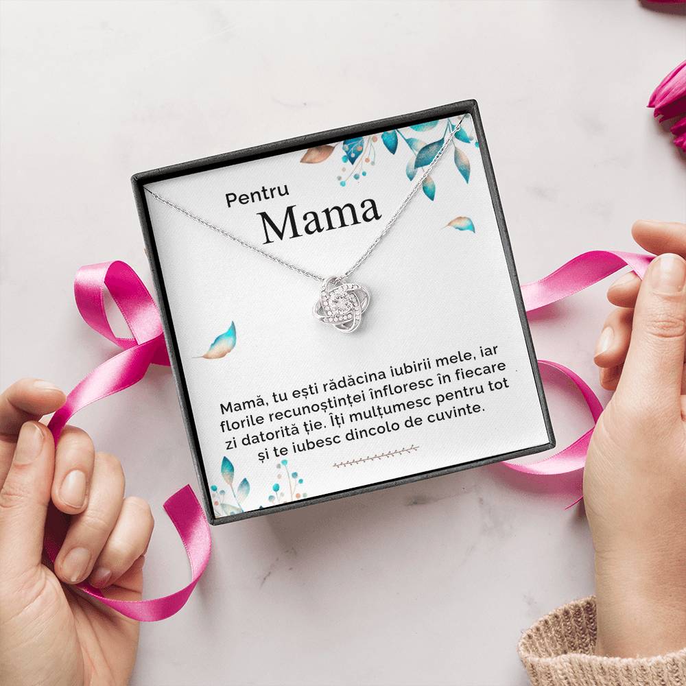 Pentru mama - Colier Love Knot