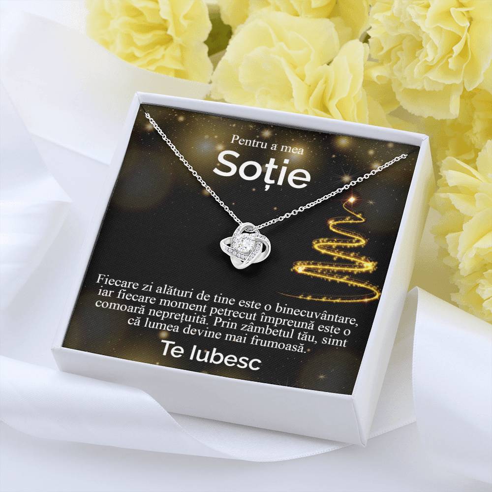 For my wife. Love Knot Necklace
