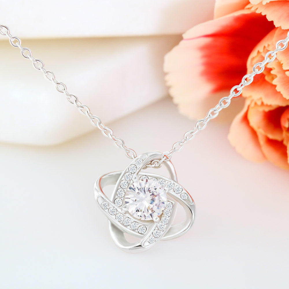 Gift for my daughter-in-law - Love Knot Necklace