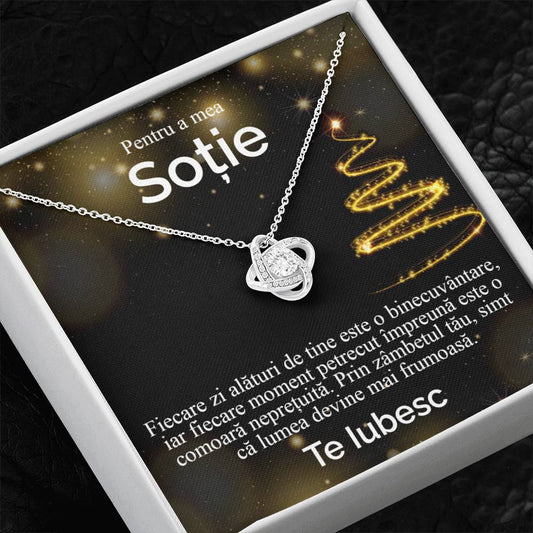 For my wife. Love Knot Necklace