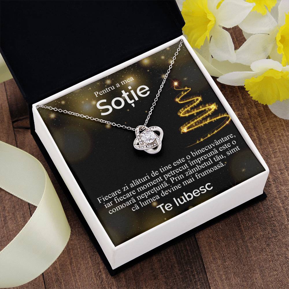 For my wife. Love Knot Necklace