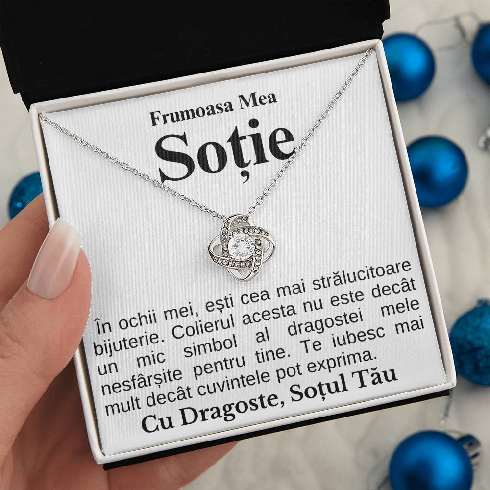 My Beautiful Wife - Love Knot Forever Necklace