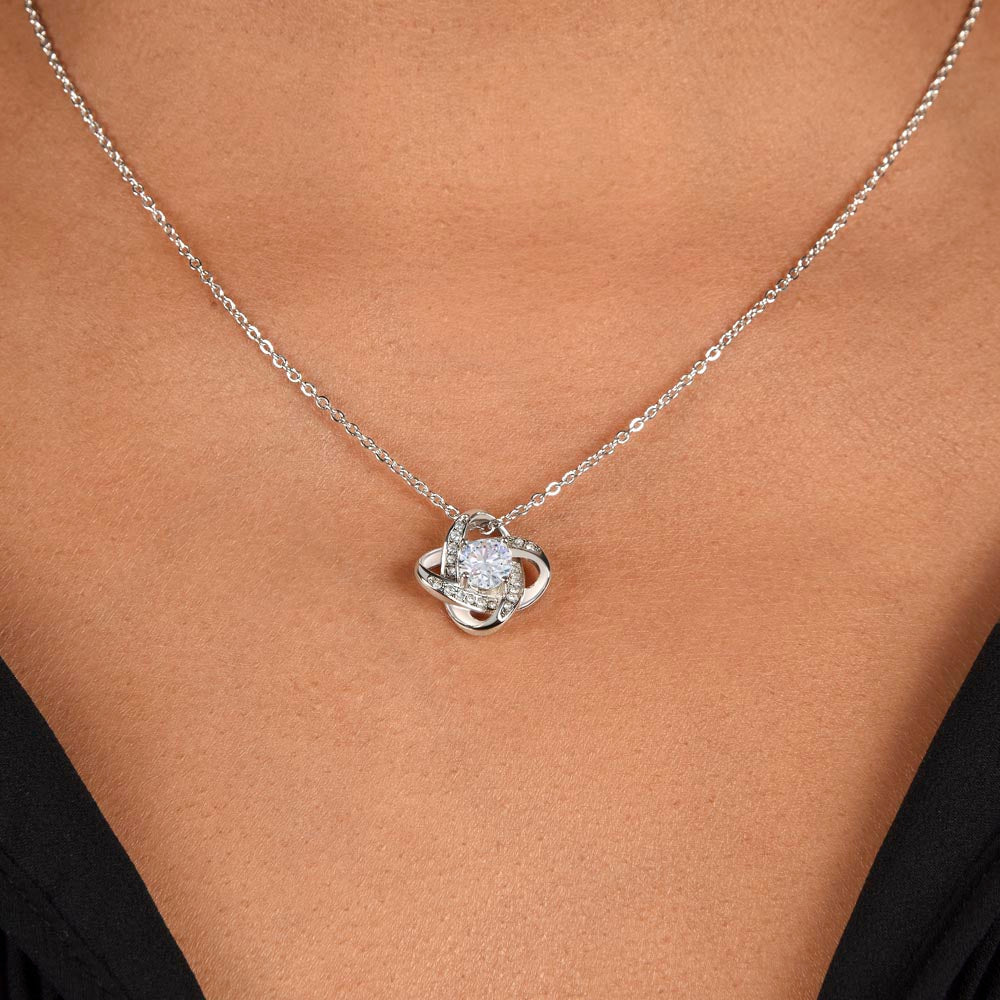 Draga Noastră Fiică- Colier Love Knot