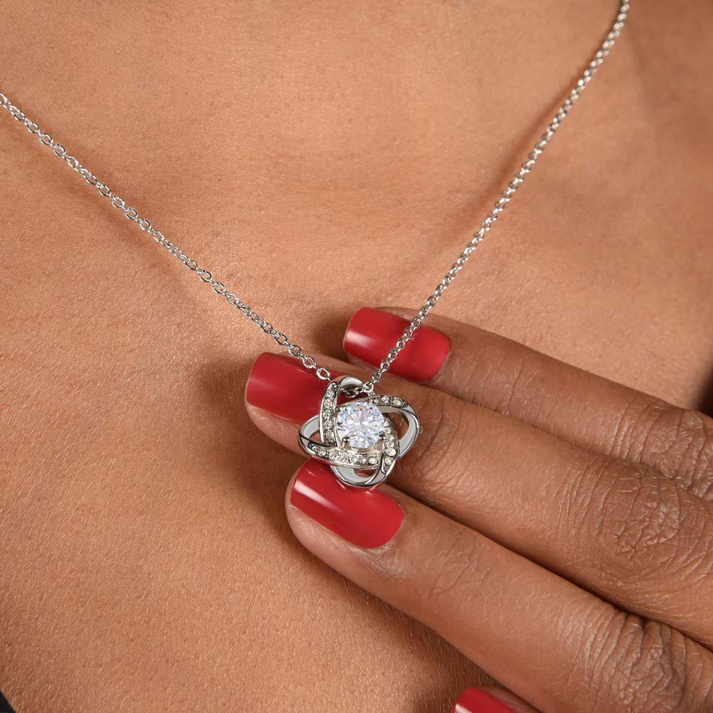 My Beautiful Wife - Love Knot Forever Necklace