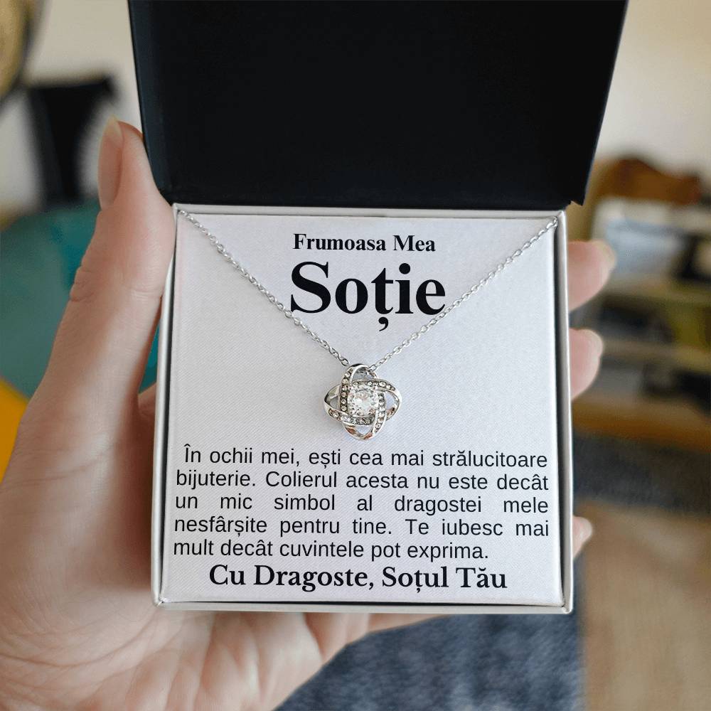 My Beautiful Wife - Love Knot Forever Necklace