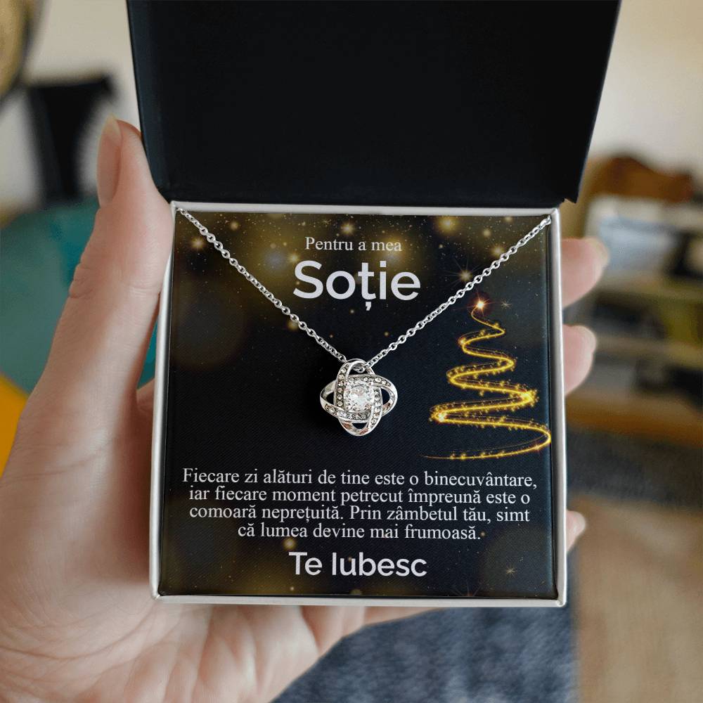 For my wife. Love Knot Necklace