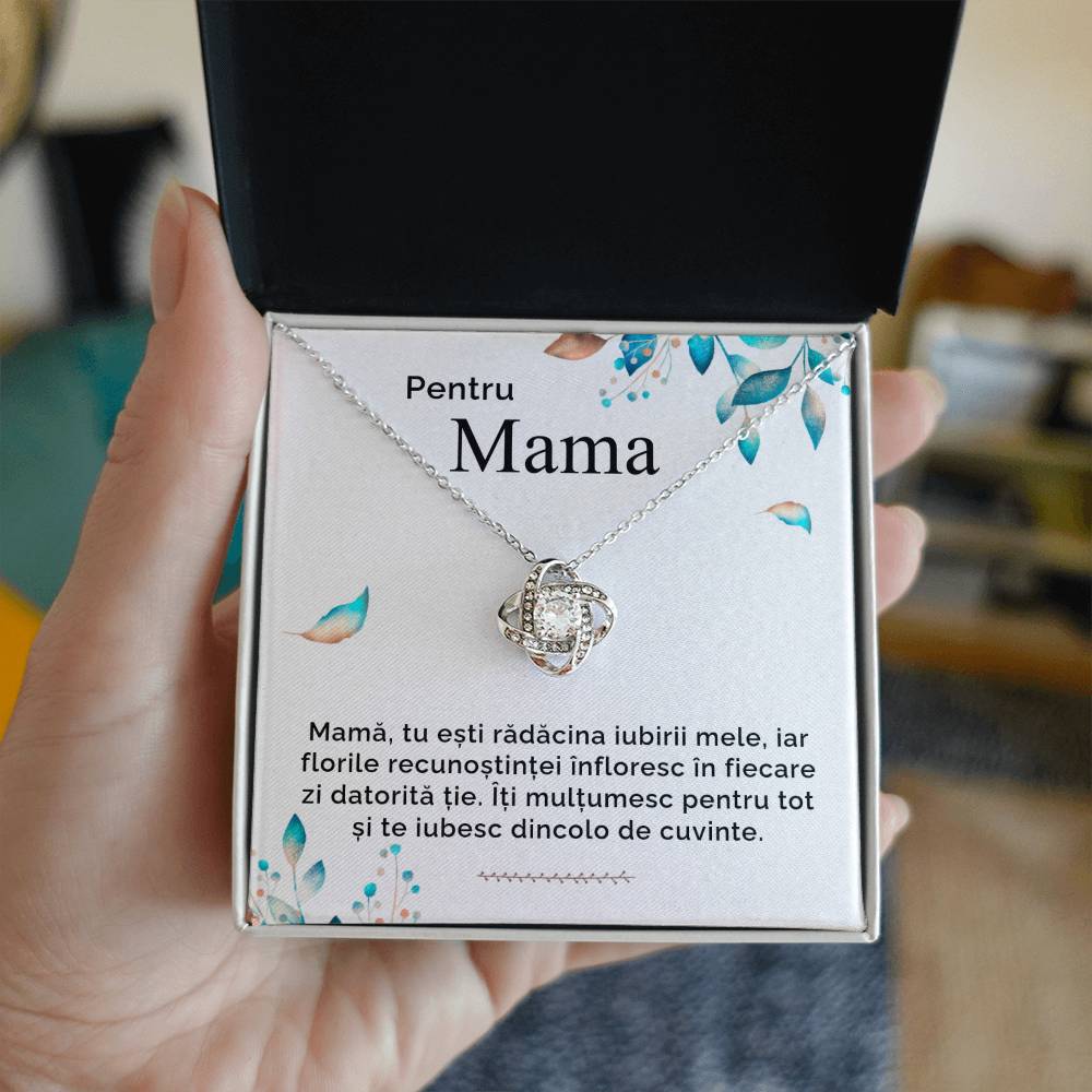 Pentru mama - Colier Love Knot