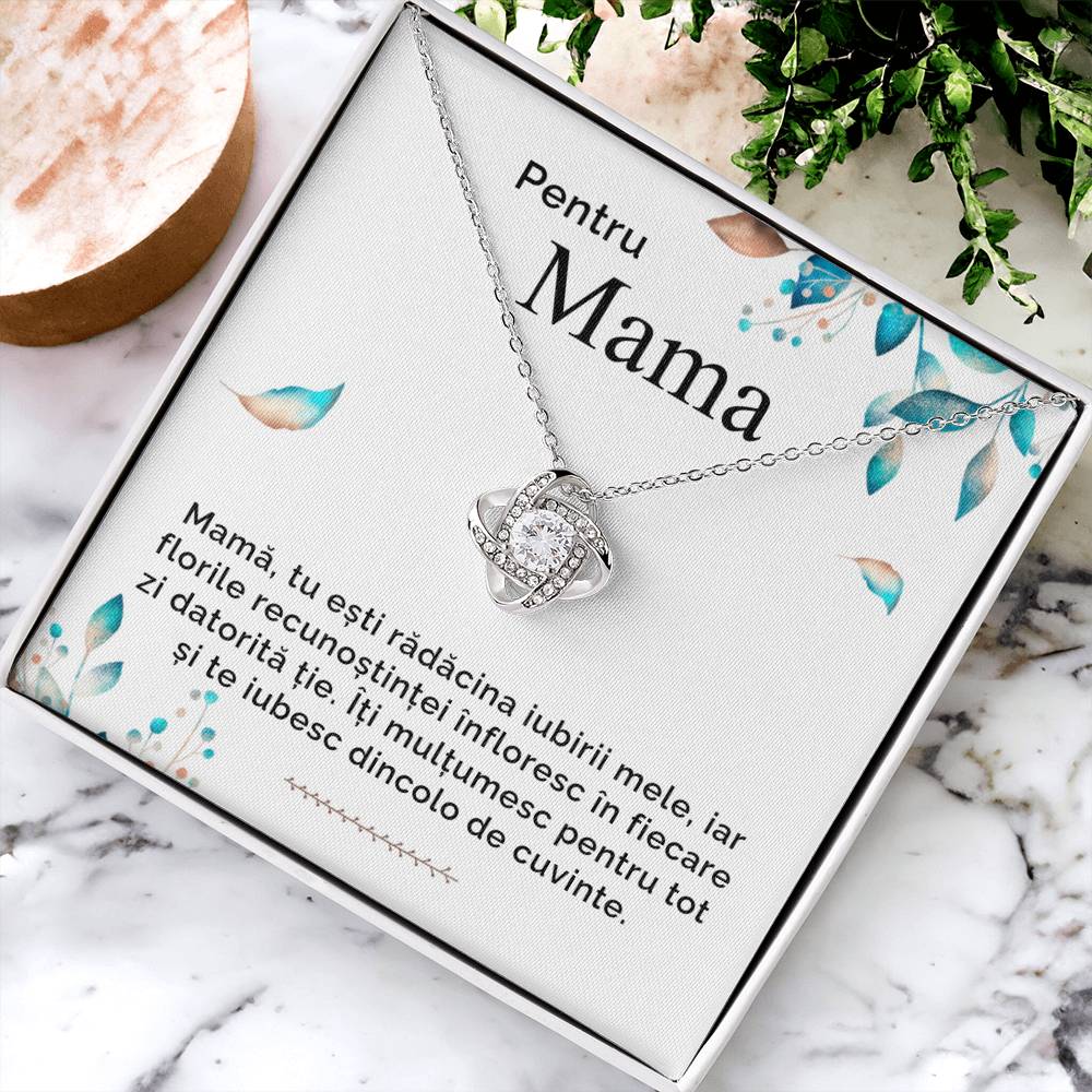 Pentru mama - Colier Love Knot