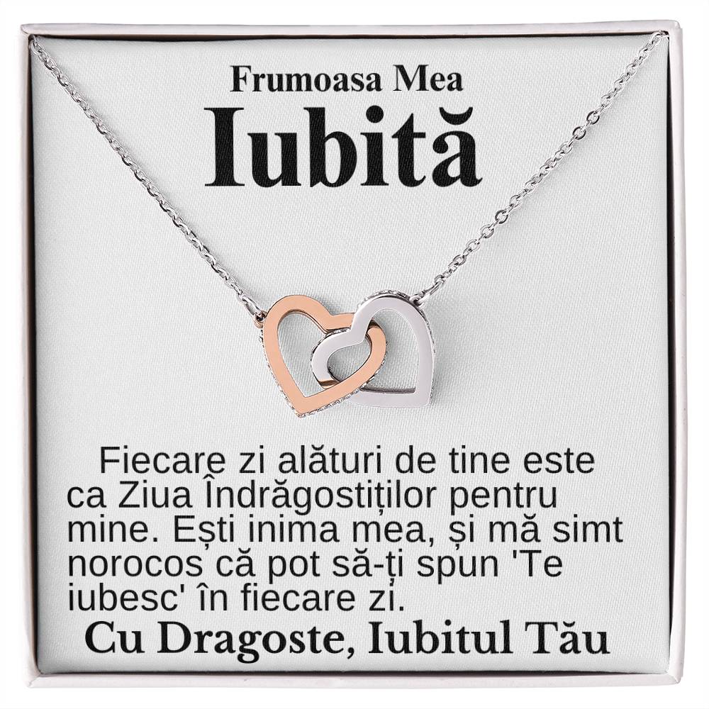 My Beautiful Lover - Forever Pair Hearts Necklace