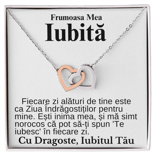 My Beautiful Lover - Forever Pair Hearts Necklace