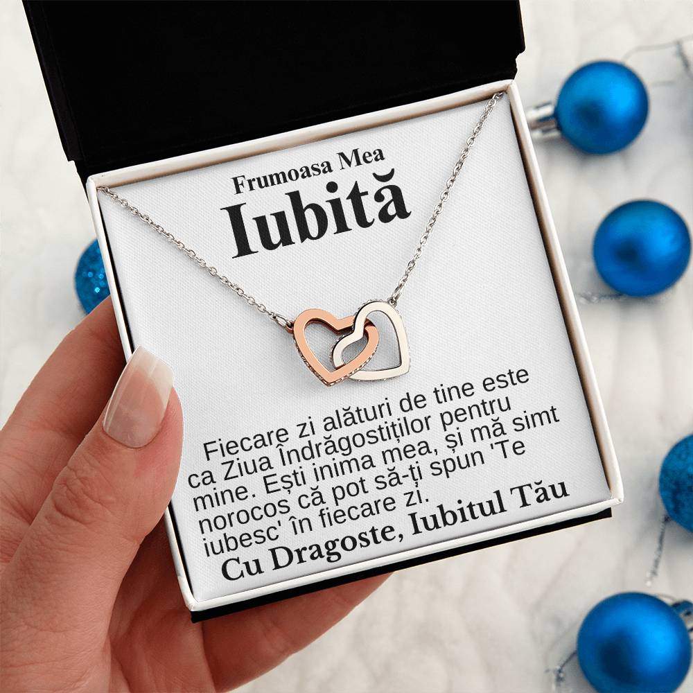 My Beautiful Lover - Forever Pair Hearts Necklace