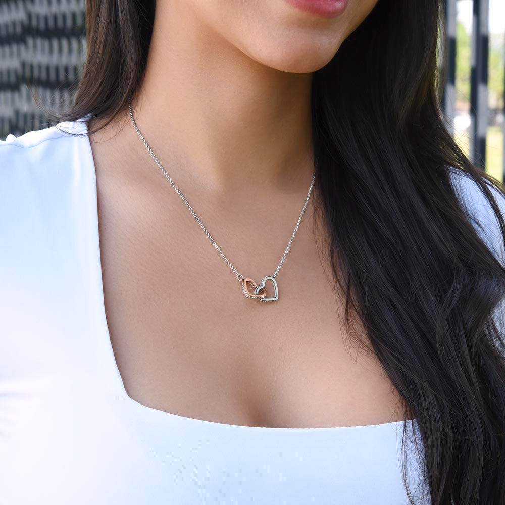 My Beautiful Lover - Forever Pair Hearts Necklace