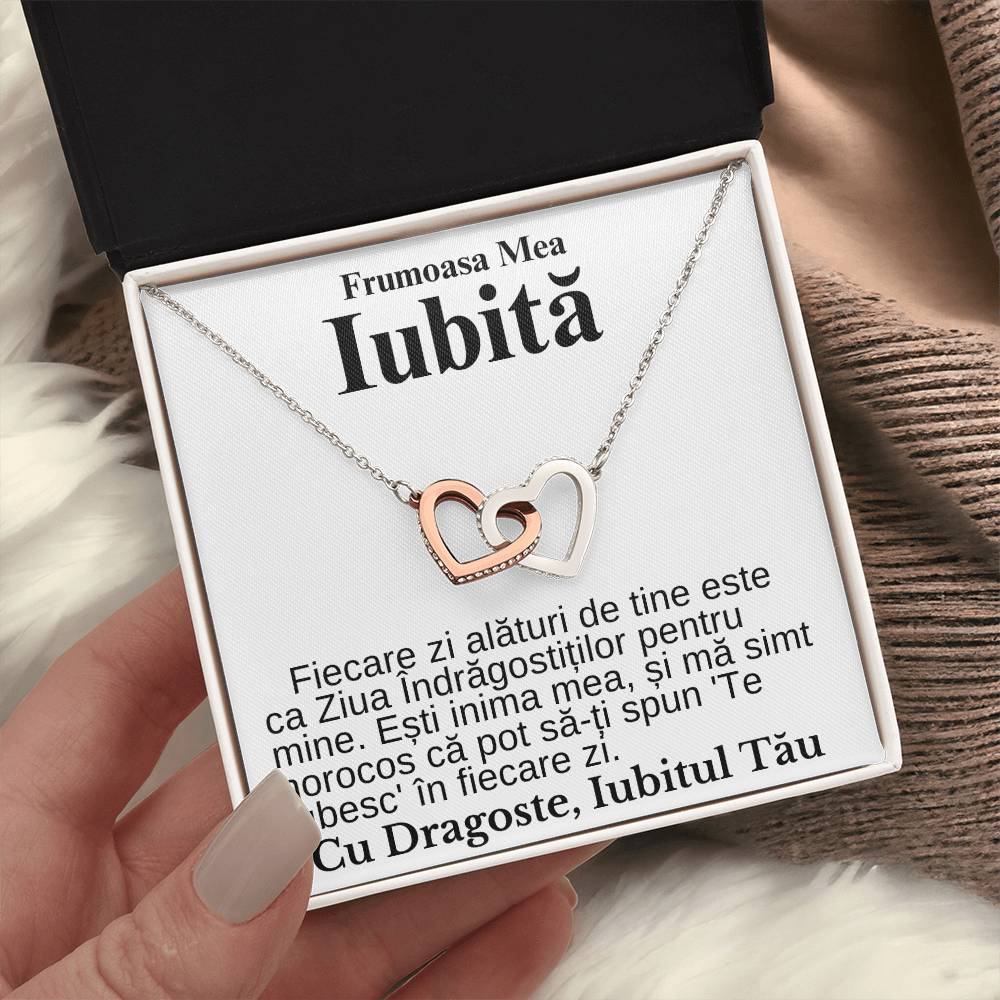 My Beautiful Lover - Forever Pair Hearts Necklace