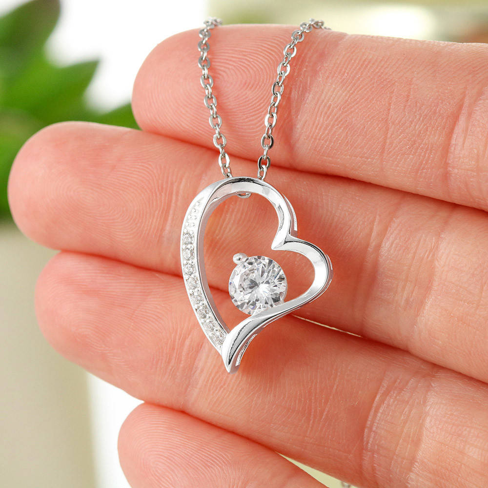 Draga Mea Soție-Colier Heart Diamond