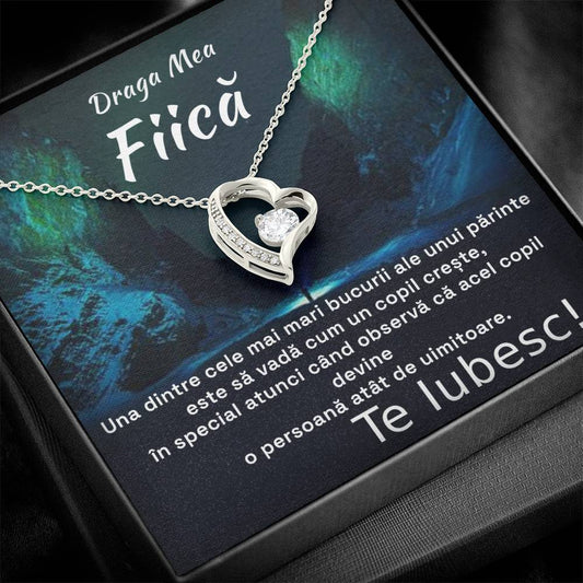 My Dear Daughter - Heart Love Necklace