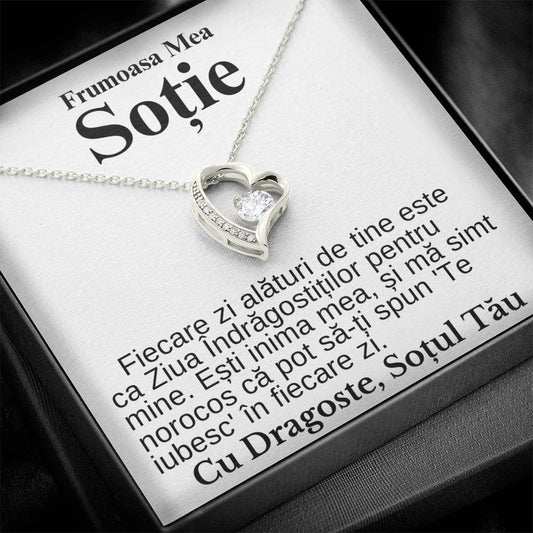 My Beautiful Wife - Forever in Love Heart Necklace