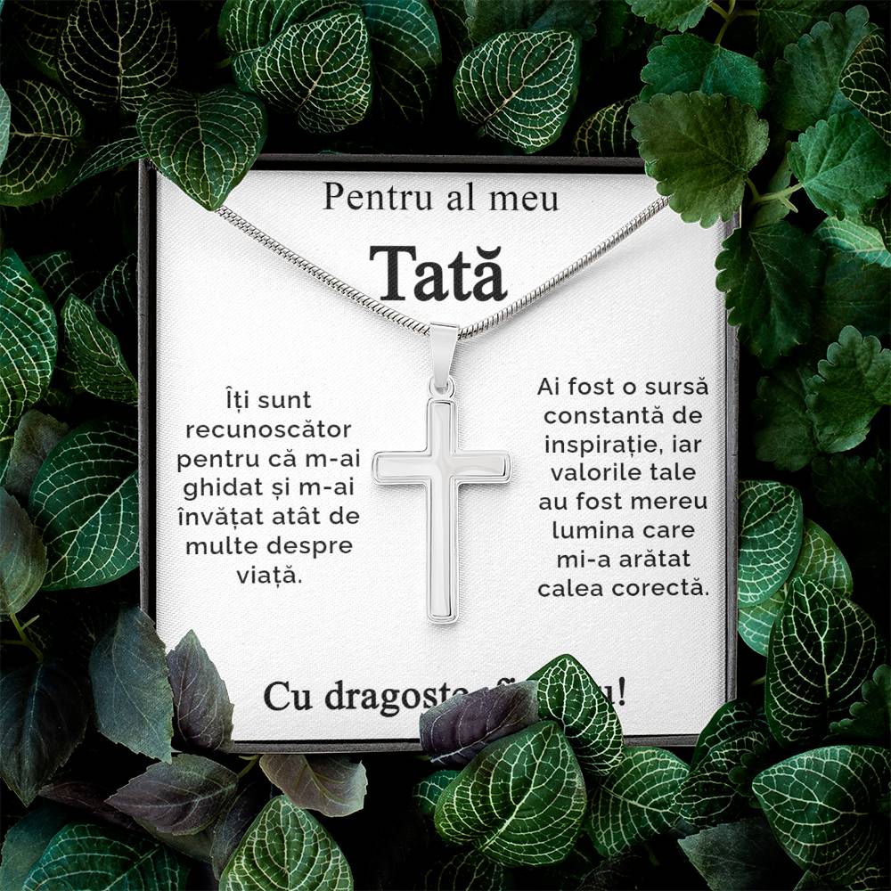 Pentru tata de la fiu - Lănțișor Cruce