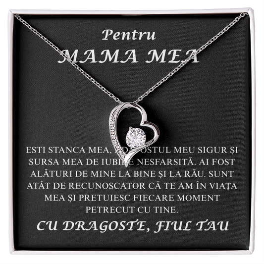 Gift For My Mom - Love Heart Necklace