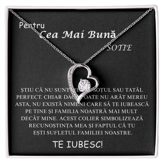 Gift for my beautiful Wife - Heart Necklace