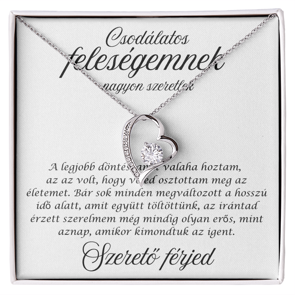 Nyaklánc a drága feleségemnek