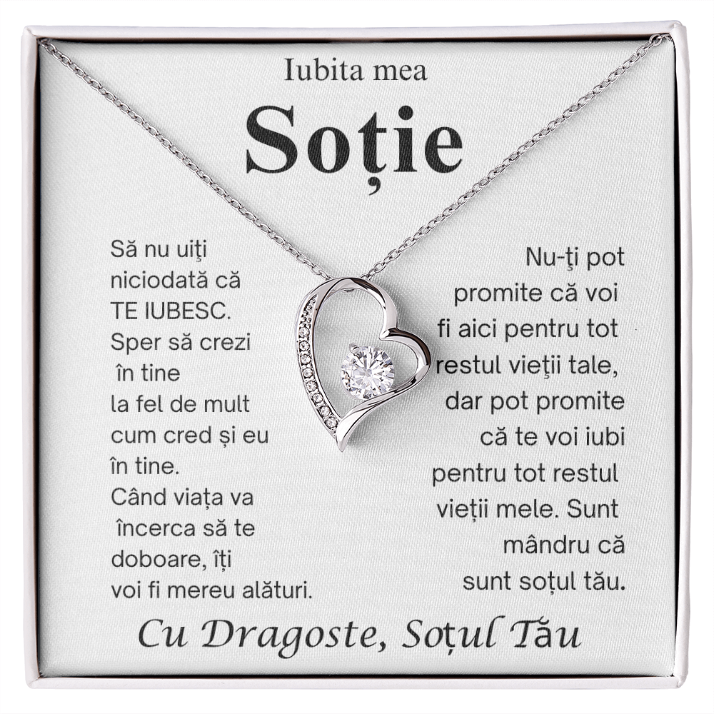 Gift for my wife - Heart Necklace