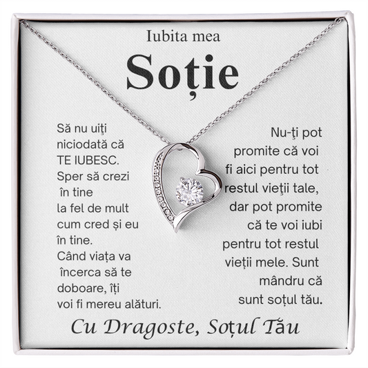Gift for my wife - Heart Necklace