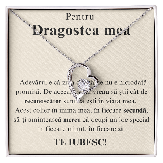 Gift for my sweetheart - Simple Heart Necklace