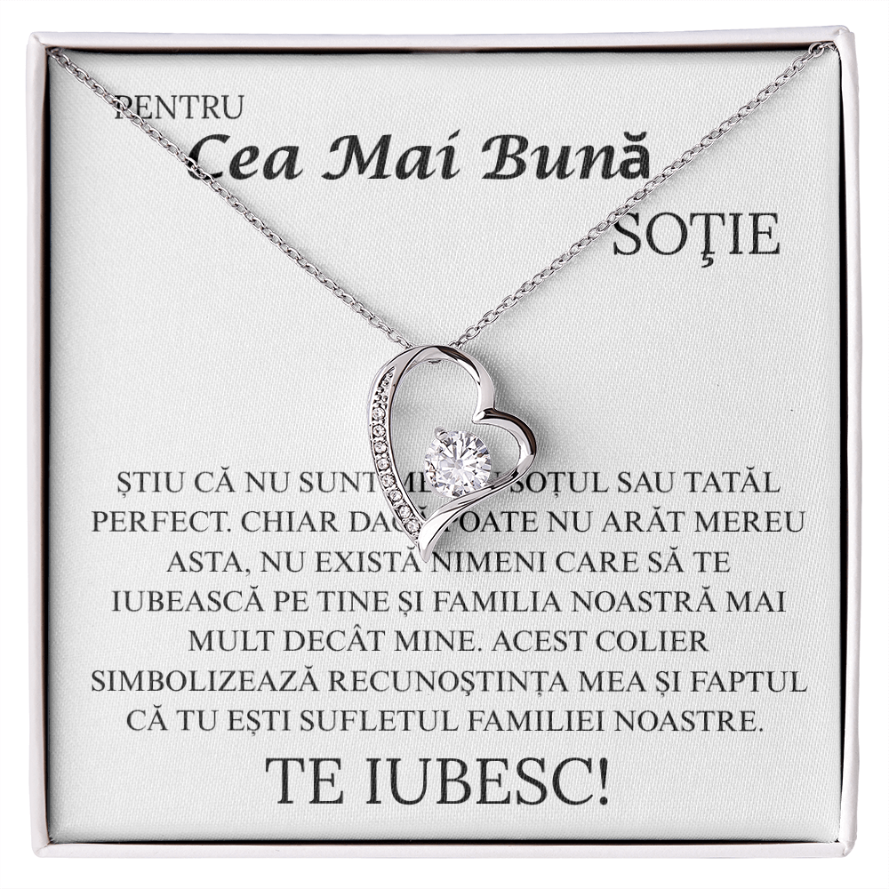 Gift for my beautiful Wife - Heart Necklace