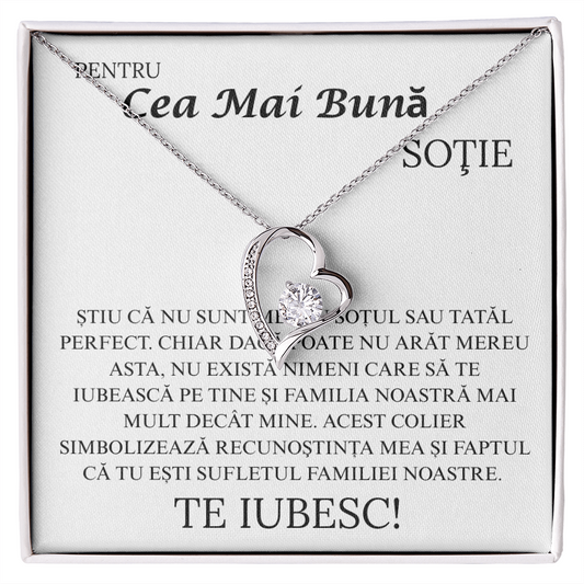 Gift for my beautiful Wife - Heart Necklace