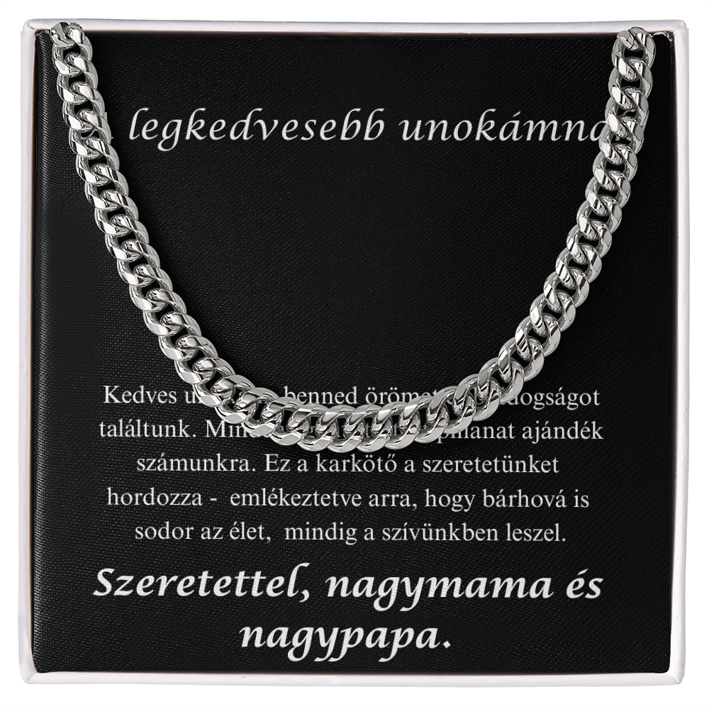 Különleges ajándék a drága unokámnak