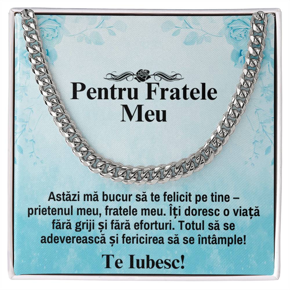 Pentru Fratele Meu - Lantisor Cuban Love