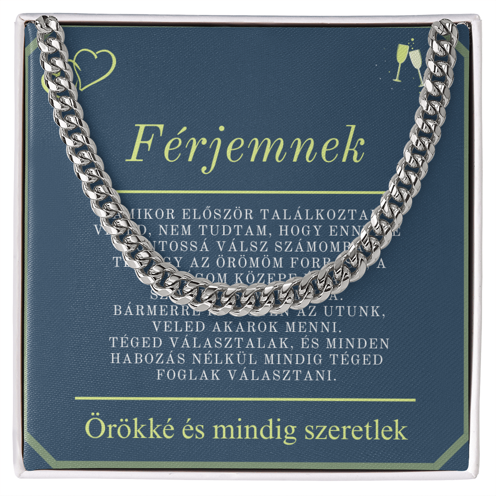 Különleges ajándek szeretett férje