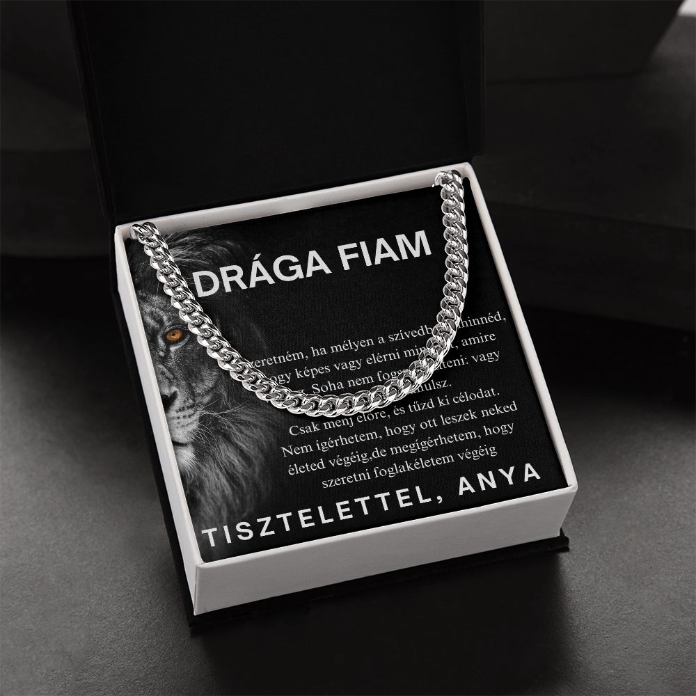 Ajándék a kedves fiamnak