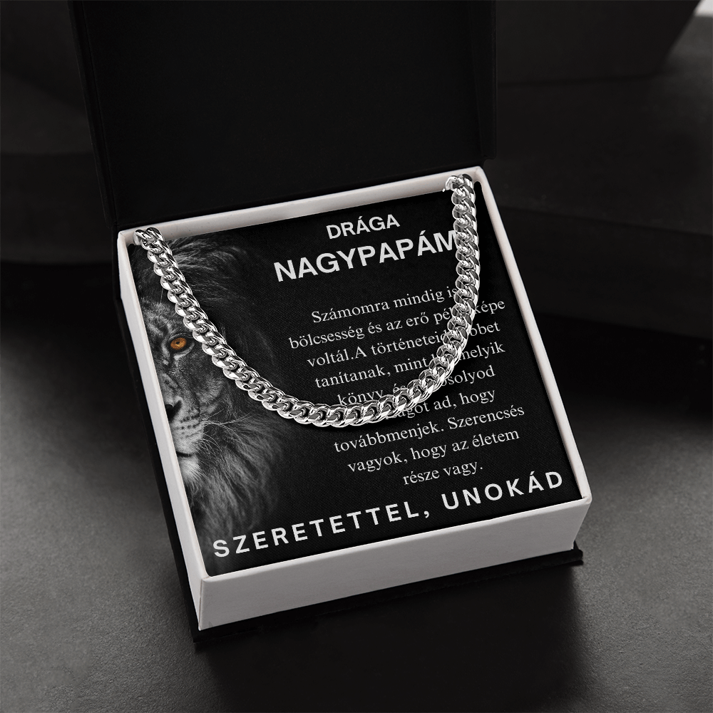 Különleges ajándek a dear nagypapámnak